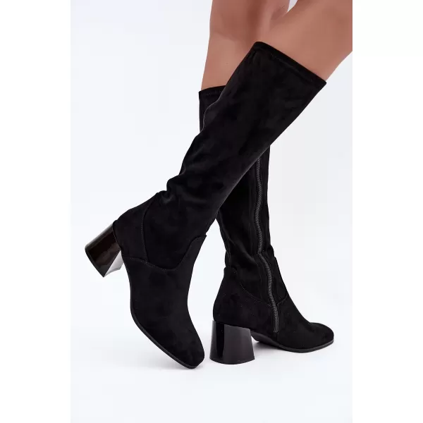  Dámské kozačky VINCEZA 58697 BLACK 
