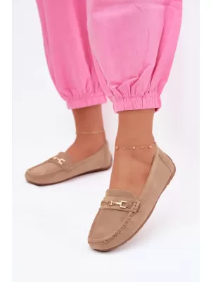 Dámské mokasíny BOTO FT247 KHAKI
