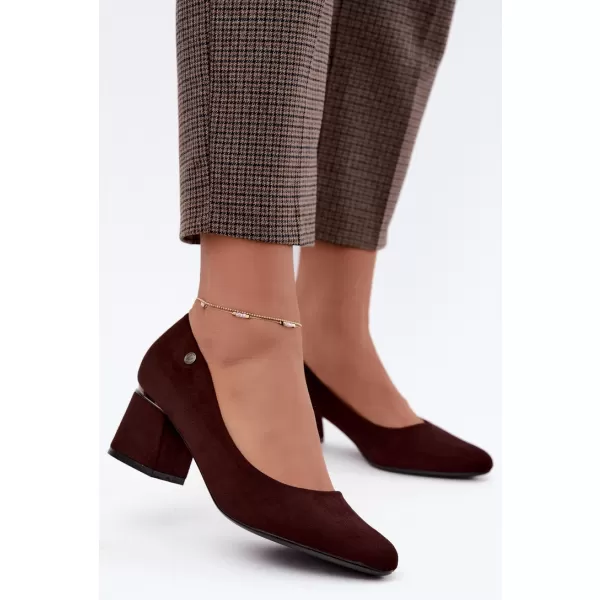  Dámské lodičky VINCEZA 62322 BROWN 