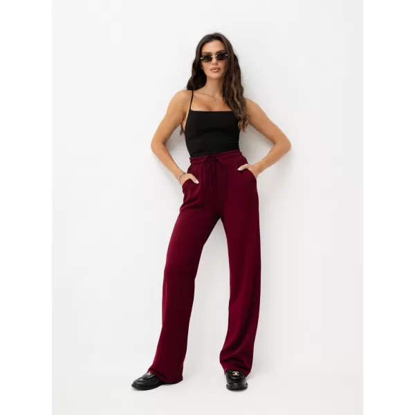  Dámské tepláky LAKERTA LK-SP-510234.95 BURGUNDY 