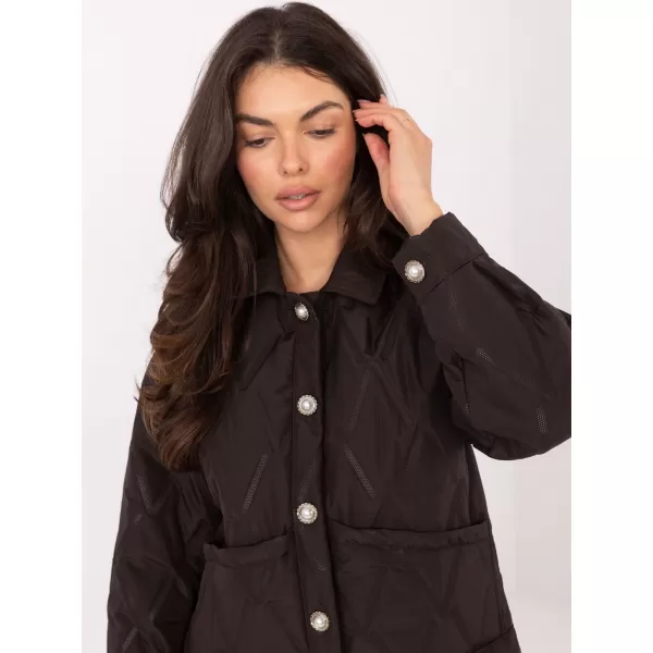 Dámská bunda RUE PARIS IT-KR-FL9626.77 DARK BROWN 