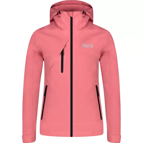  Dámská nepromokavá bunda NORDBLANC BOURNE NBSJL8317 RŮŽOVÁ 