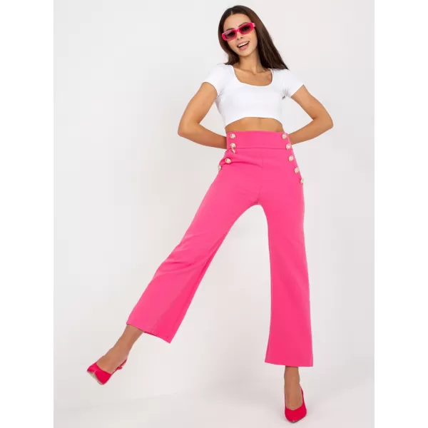  Dámské kalhoty ITALY MODA DHJ-SP-16008.01X DARK PINK 