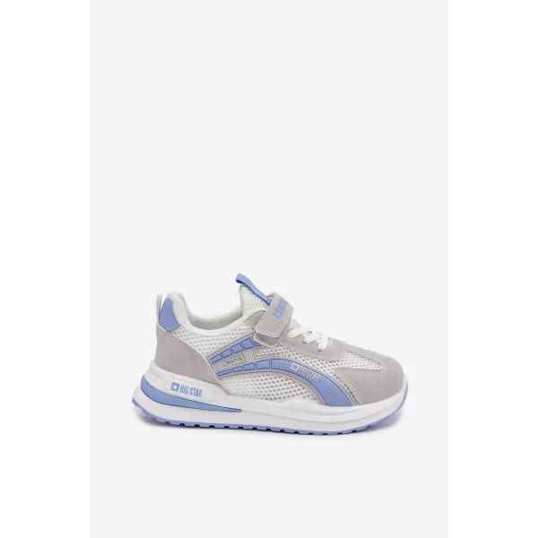  Dětské boty BIG STAR SHOES TT374153 WHITE/BLUE 