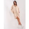 Dámská mikina RUE PARIS RV-BL-4858-1.99P LIGHT BEIGE
