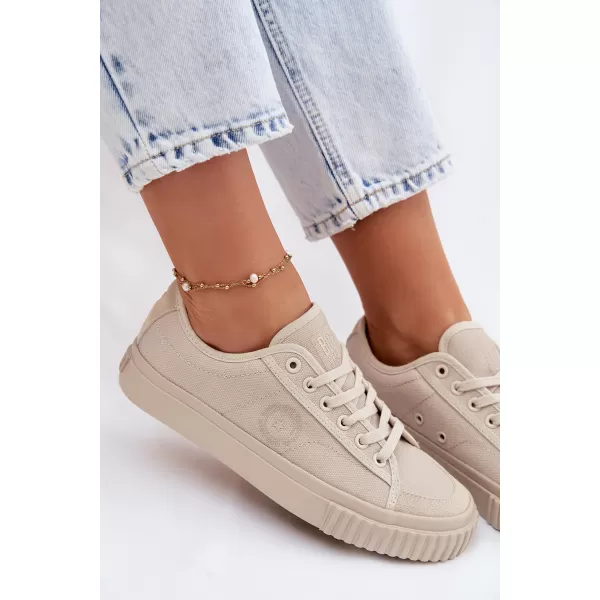  Dámské tenisky BIG STAR SHOES TT274106 BEIGE 
