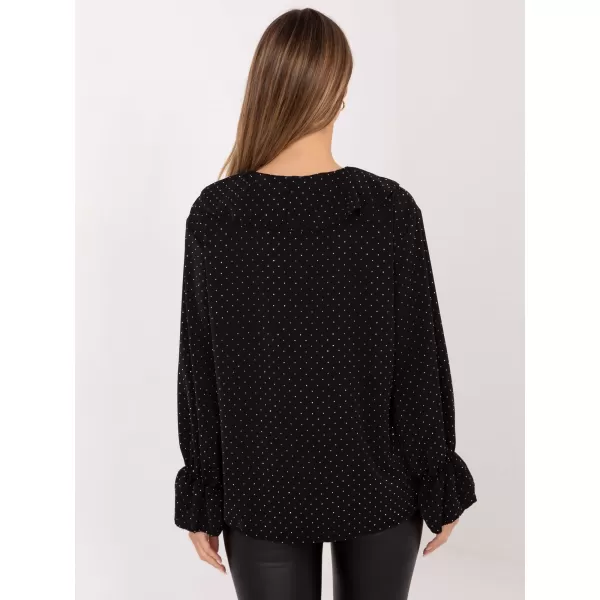  Dámská halenka ITALY MODA MI-BZ-92353.33 NOIRE 