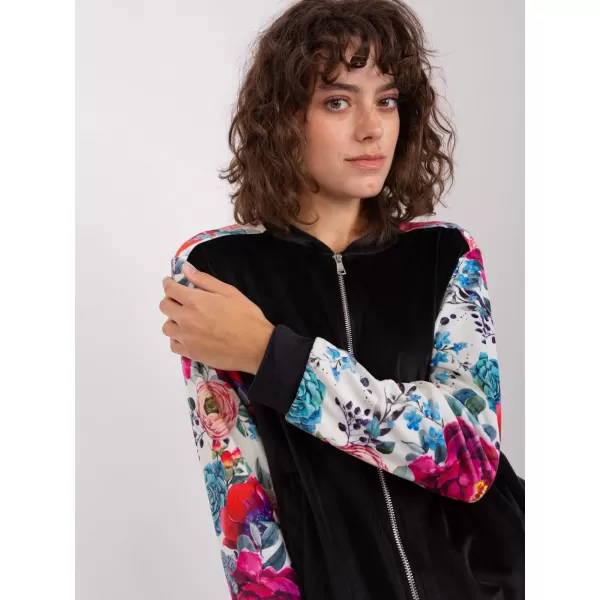  Dámská mikina RUE PARIS RV-BL-8235.38 NOIRE 