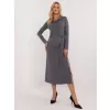 Dámské šaty LAKERTA LK-SK-509792.21P DARK GREY