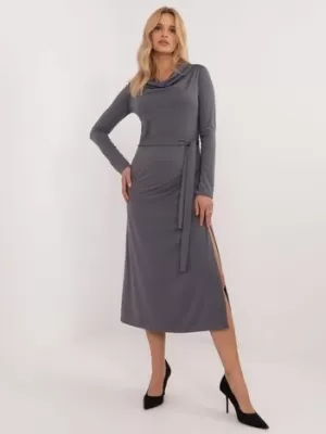 Dámské šaty LAKERTA LK-SK-509792.21P DARK GREY