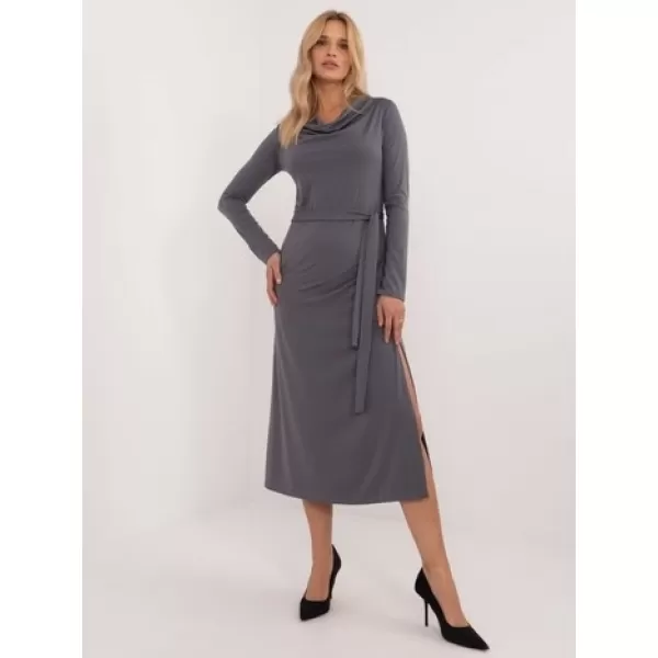  Dámské šaty LAKERTA LK-SK-509792.21P DARK GREY 