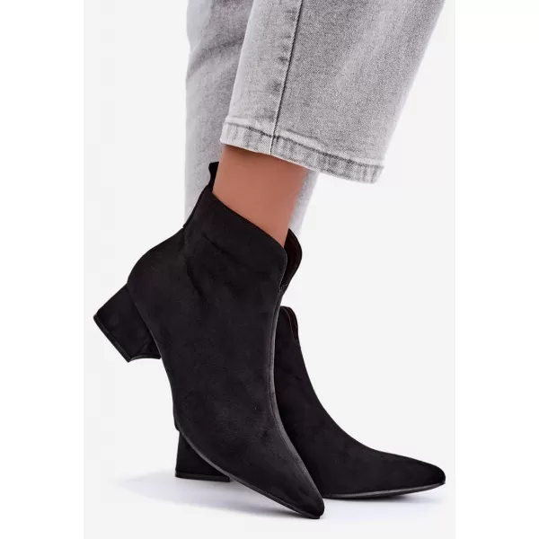  Dámské kotníkové boty BOTO D-334 BLACK 