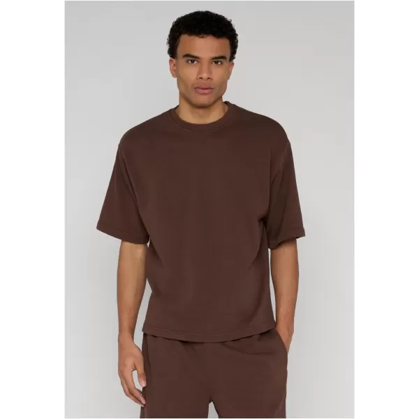  Pánské triko URBAN CLASSICS TB8097 CHOCOLATE BROWN 