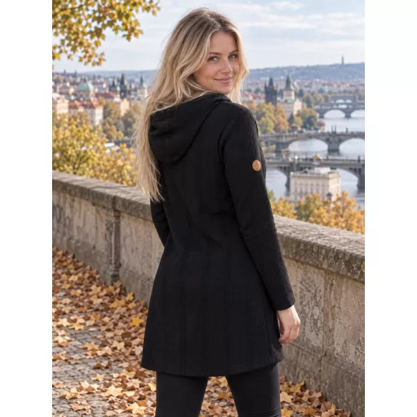  Dámská mikina ALTISPORT INA ČERNÁ 