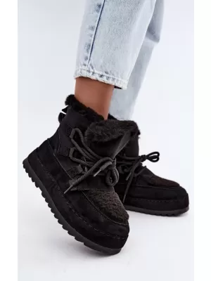 Dámské sněhule BOTO 9077 BLACK