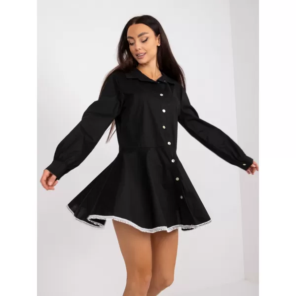  Dámské šaty ITALY MODA DHJ-SK-6801.63P NOIRE 