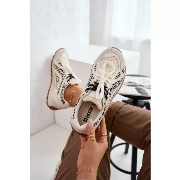  Dámské tenisky BIG STAR SHOES TT274548 WHITE 