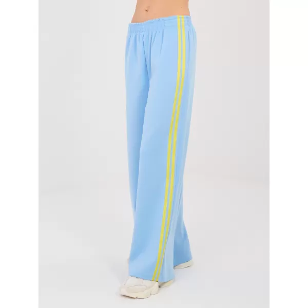  Dámská tepláková souprava RUE PARIS IT-KMPL-21772.63 LIGHT BLUE 