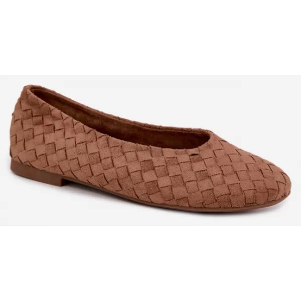  Dámské baleríny BOTO 9867 CAMEL 