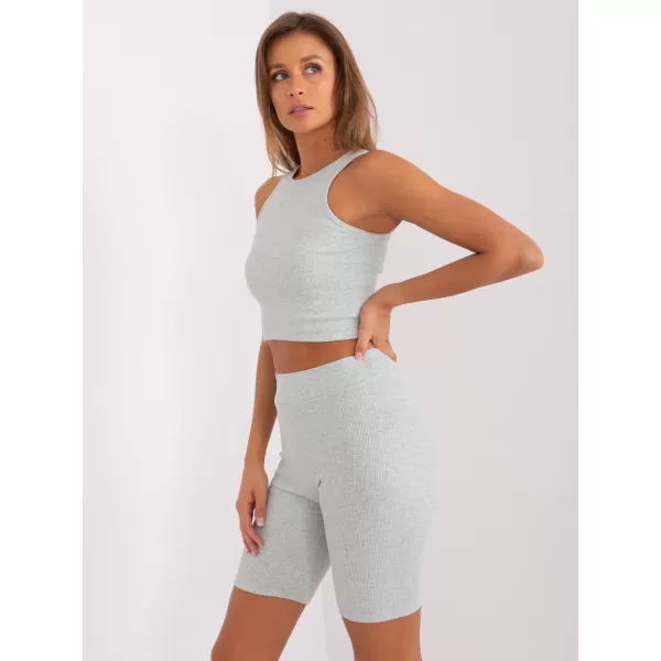  Dámský 3-dílný set MY RED LIPS EM-KMPL-831.17 GRAY-BLUE 