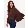 Dámská košile RUE PARIS MI-KS-3173.49 BROWN