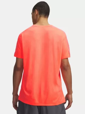 Pánské triko UNDER ARMOUR VELOCITI REFLCT SS 6009518-824 ORANŽOVÁ