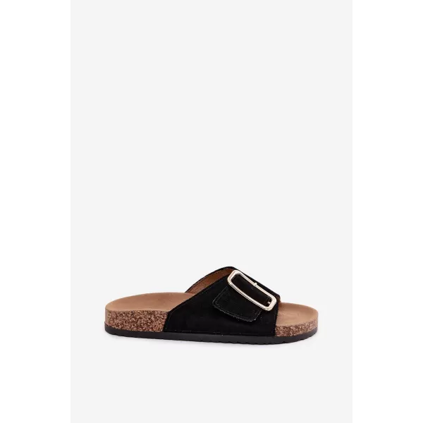  Dámské pantofle BOTO 26SD21-100 BLACK 