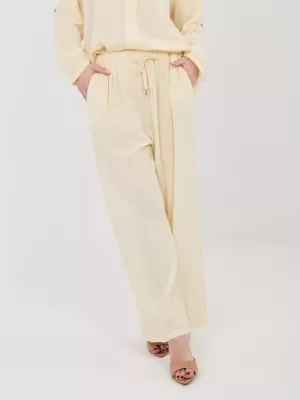Dámské kalhoty ITALY MODA IT-SP-2873.02 BRIGHT YELLOW