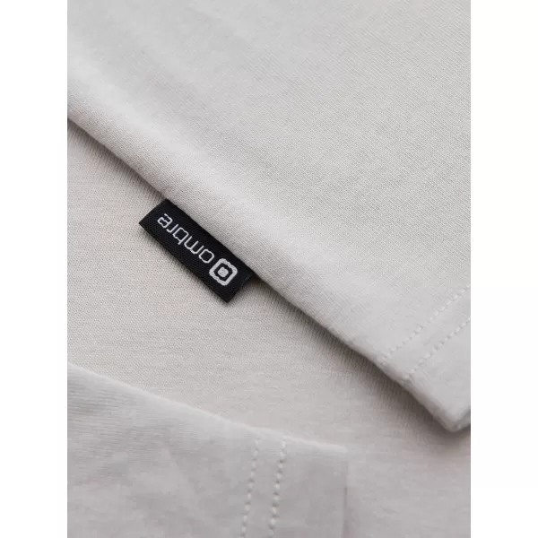  Pánské tričko OMBRE OM-LSBL-0143 LIGHT BEIGE 