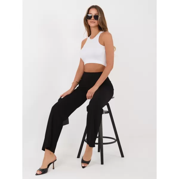  Dámské tepláky RUE PARIS RV-DR-A1289.01 BLACK 