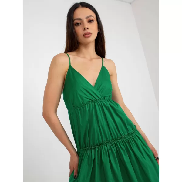  Dámské šaty OCH BELLA TW-SK-BI-7220.29X GREEN 