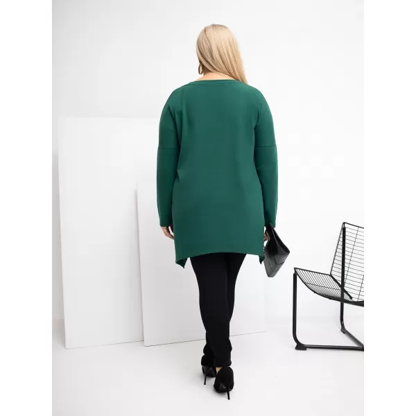  Dámská halenka RELEVANCE RV-BZ-5031.06X DARK GREEN 