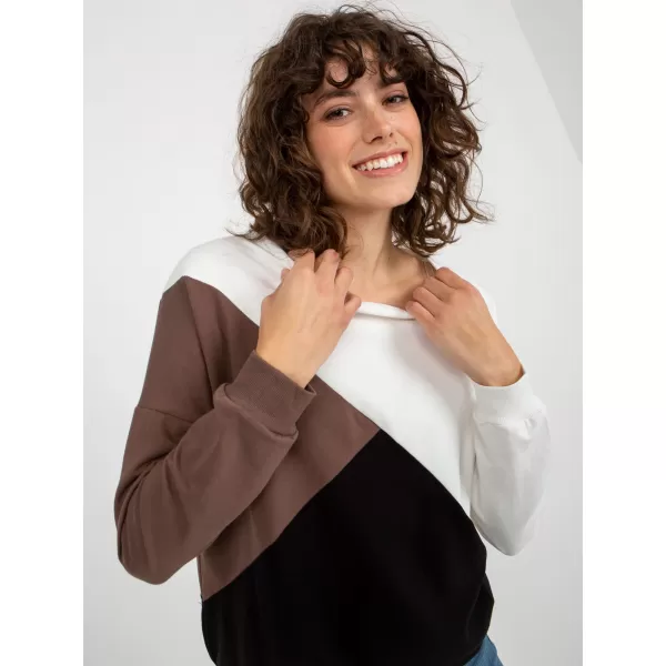  Dámská mikina RELEVANCE RV-BL-8463.41P WHITE/BLACK 