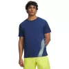 Pánské triko UNDER ARMOUR UA M VELOCITI FLASH LOGO SS 6015237-997 MODRÁ