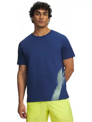 Pánské triko UNDER ARMOUR UA M VELOCITI FLASH LOGO SS 6015237-997 MODRÁ