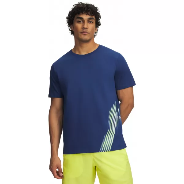  Pánské triko UNDER ARMOUR UA M VELOCITI FLASH LOGO SS 6015237-997 MODRÁ 