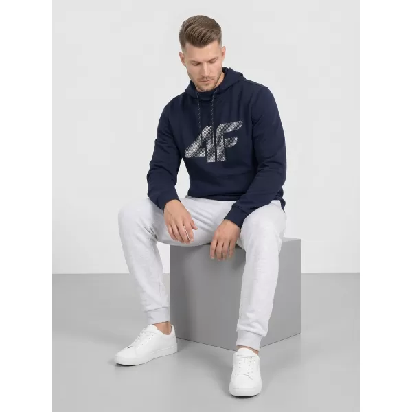  Pánská mikina 4F 4FWMM00TSWSM2548 NAVY 