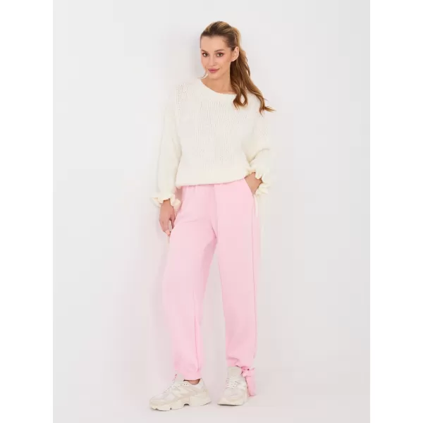  Dámské kalhoty ITALY MODA MI-SP-P6845.68 BRIGHT PINK 