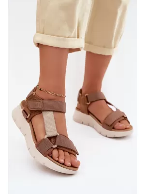 Dámské sandály ARTIKER 58C1231 BROWN/BEIGE