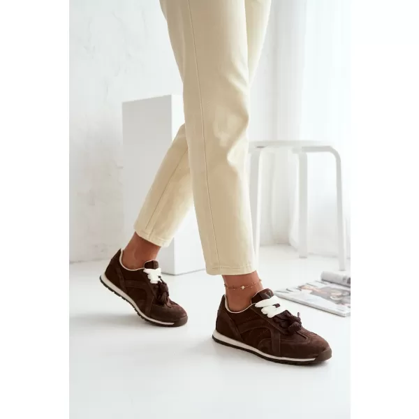  Dámské tenisky VINCEZA 86427 BROWN 