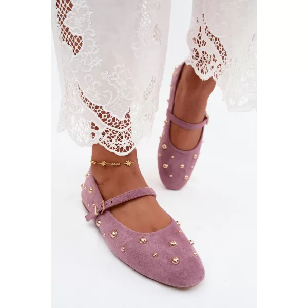  Dámské baleríny BOTO 4765 PURPLE 