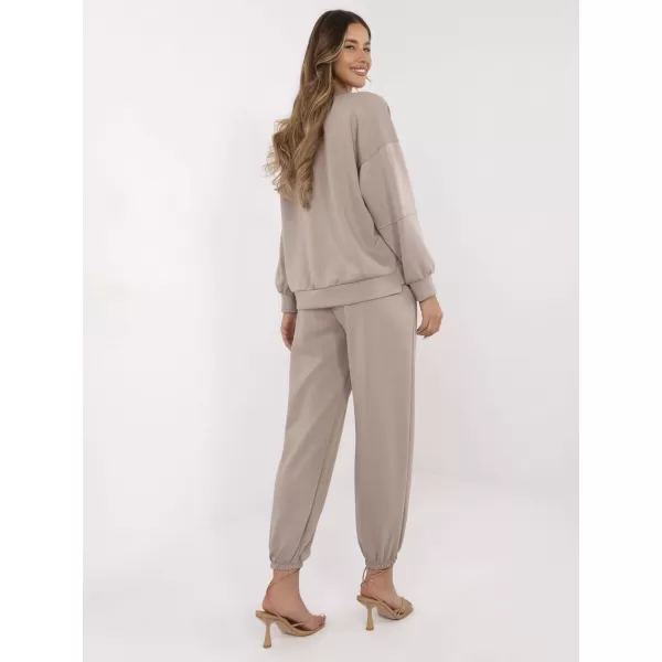  Dámský set ITALY MODA MI-KMPL-M5879.86 DARK BEIGE 