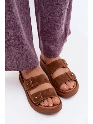 Dámské pantofle VINCEZA 66916 CAMEL
