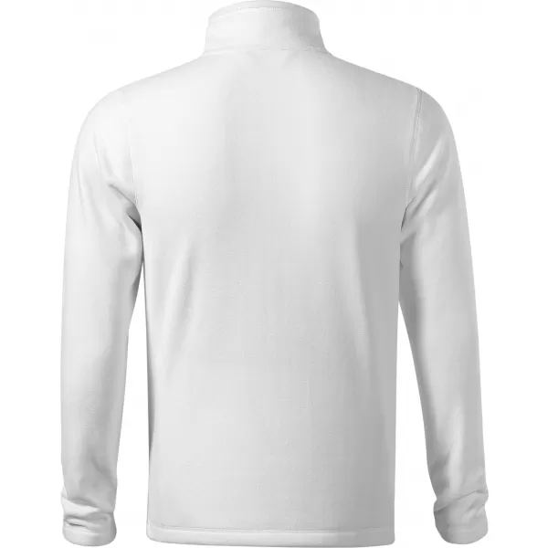  Pánská micro fleece mikina MALFINI FACTOR 852 BÍLÁ 