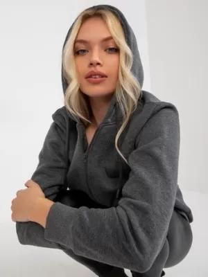 Dámská mikina RUE PARIS CT-BL-F-621087.65P DARK GREY
