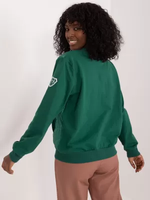 Dámská mikina RELEVANCE RV-BL-8223.05 DARK GREEN