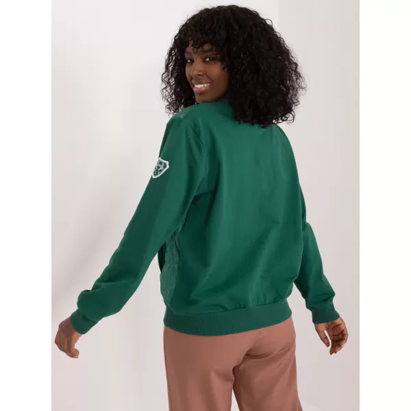  Dámská mikina RELEVANCE RV-BL-8223.05 DARK GREEN 