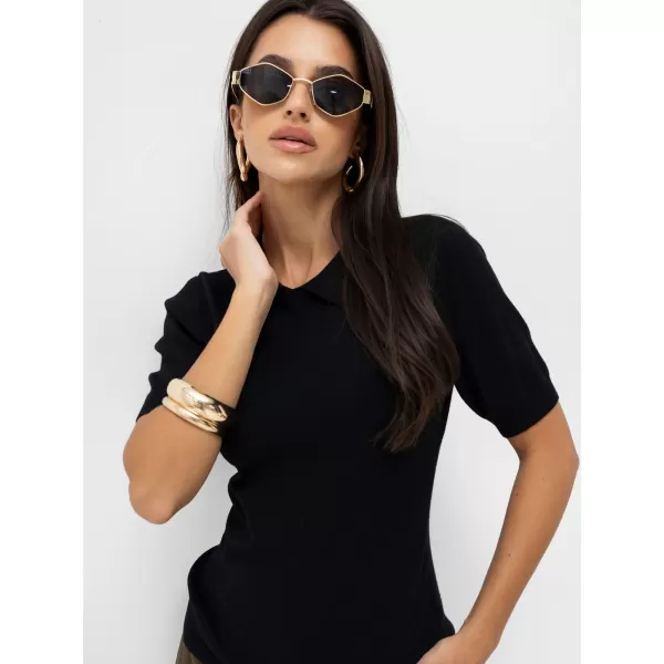  Dámský svetr FACTORY PRICE PM-SW-SF263.77 BLACK 