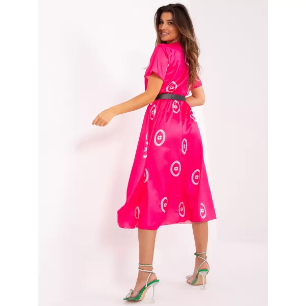  Dámské šaty ITALY MODA DHJ-SK-17260.90 DARK PINK 