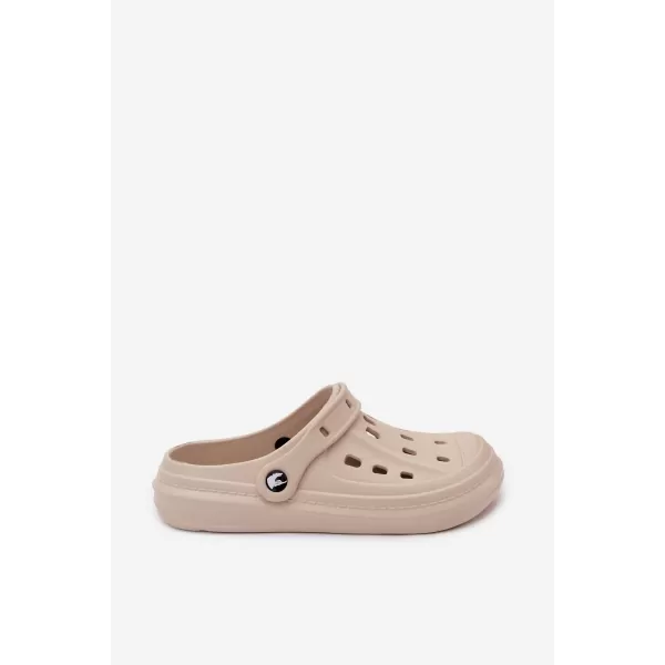  Pánské pantofle BOTO TXB-04X BEIGE/WHT 